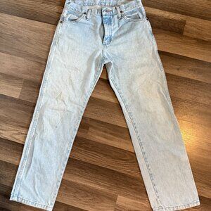 Wrangler light blue denim jeans